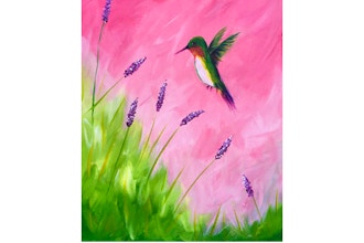 Paint & Sip - “Hummingbird”